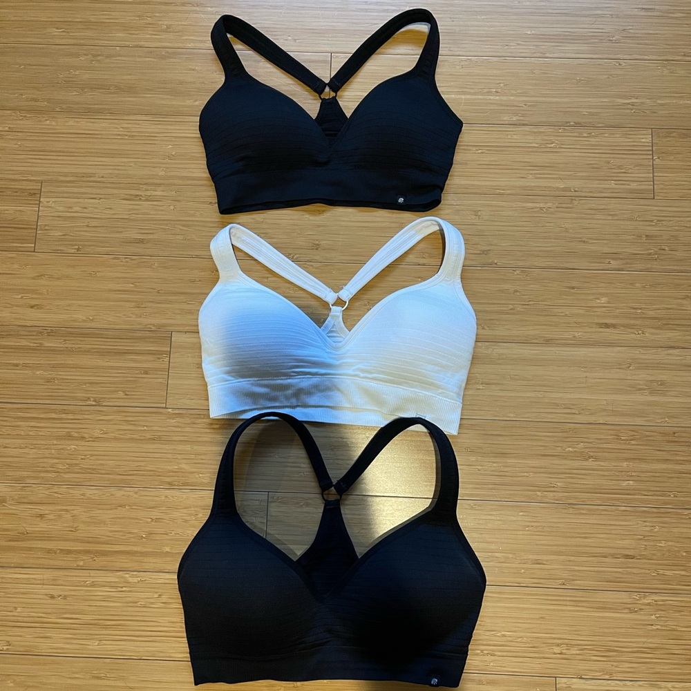 Bundle of 3 Marika molded cup sports bras small